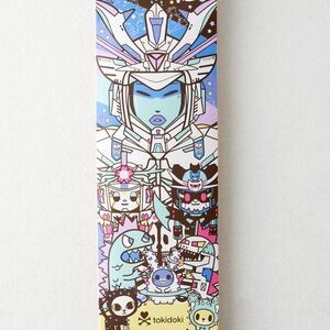 TOKIDOKI DIGITAL PRINCESS Skate Deck LIMITED EDITION RARE STREETWEAR 4 THE HOME